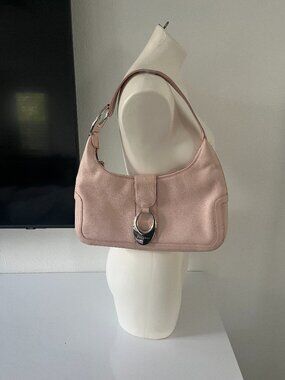 Vintage Bvlgari Leather Shoulder Bag